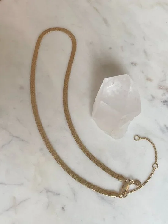 Madewell  Herringbone Chain Necklace - Picture 4 of 4